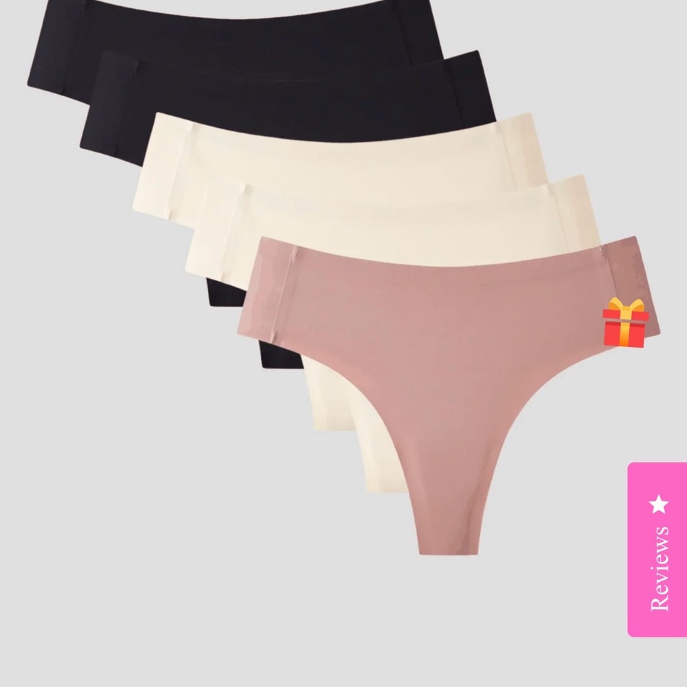 Seamless Pink Panties